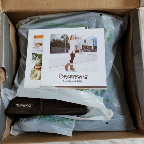 BEARPAW Emma Tall Youth Boots Size 4 - Picture 9 of 9